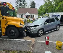 Tres personas hospitalizadas tras un accidente entre un autobús escolar y un SUV en el condado de Madison. Lo que las víctimas deben saber