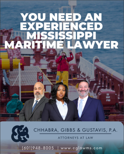 Comprender el derecho marítimo: una guía para los trabajadores de plataformas marinas en Mississippi