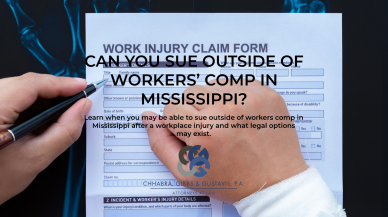 Can You Sue Outside of Workers’ Comp in Mississippi?