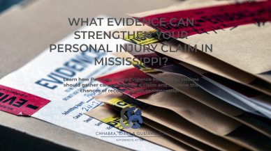 What Evidence Can Strengthen Your Personal Injury Claim in Mississippi?