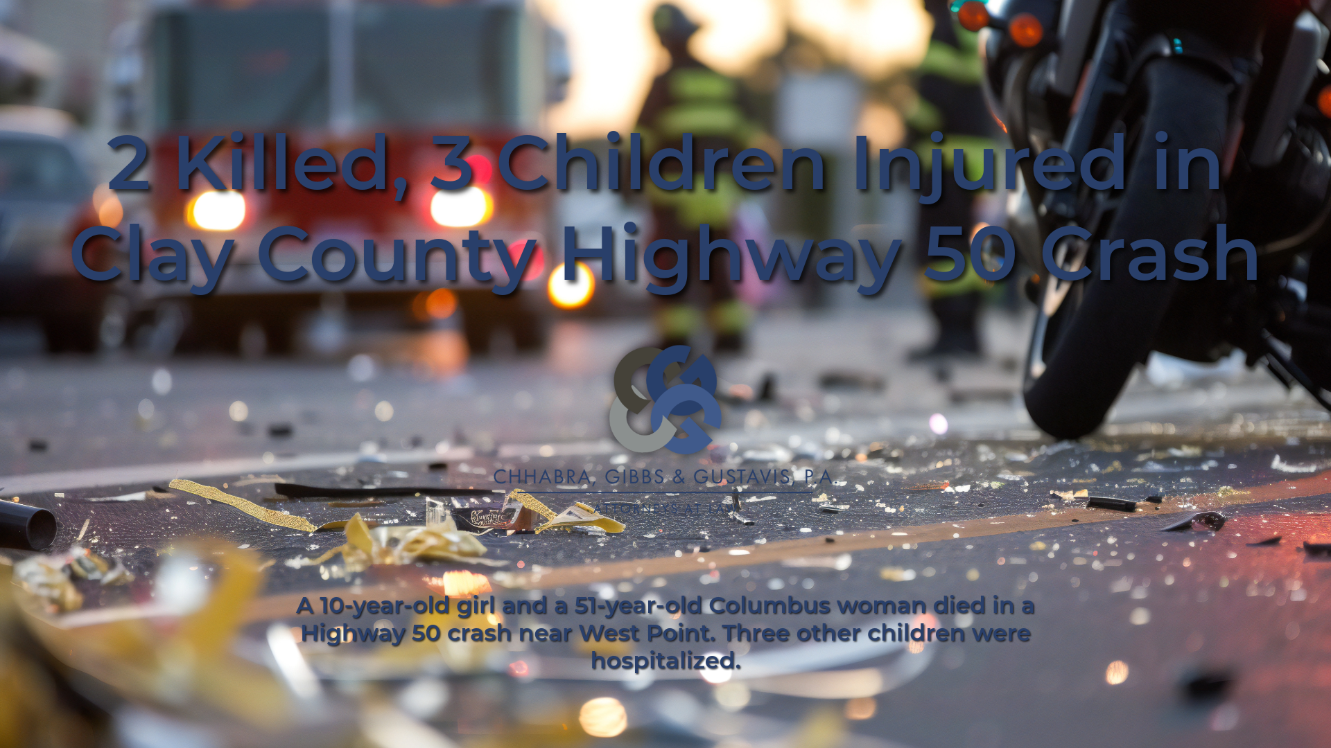 2 Killed, 3 Children Injured in Clay County Highway 50 Crash
