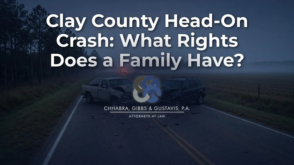 Clay County Head-On Crash: What Rights Does a Family Have?