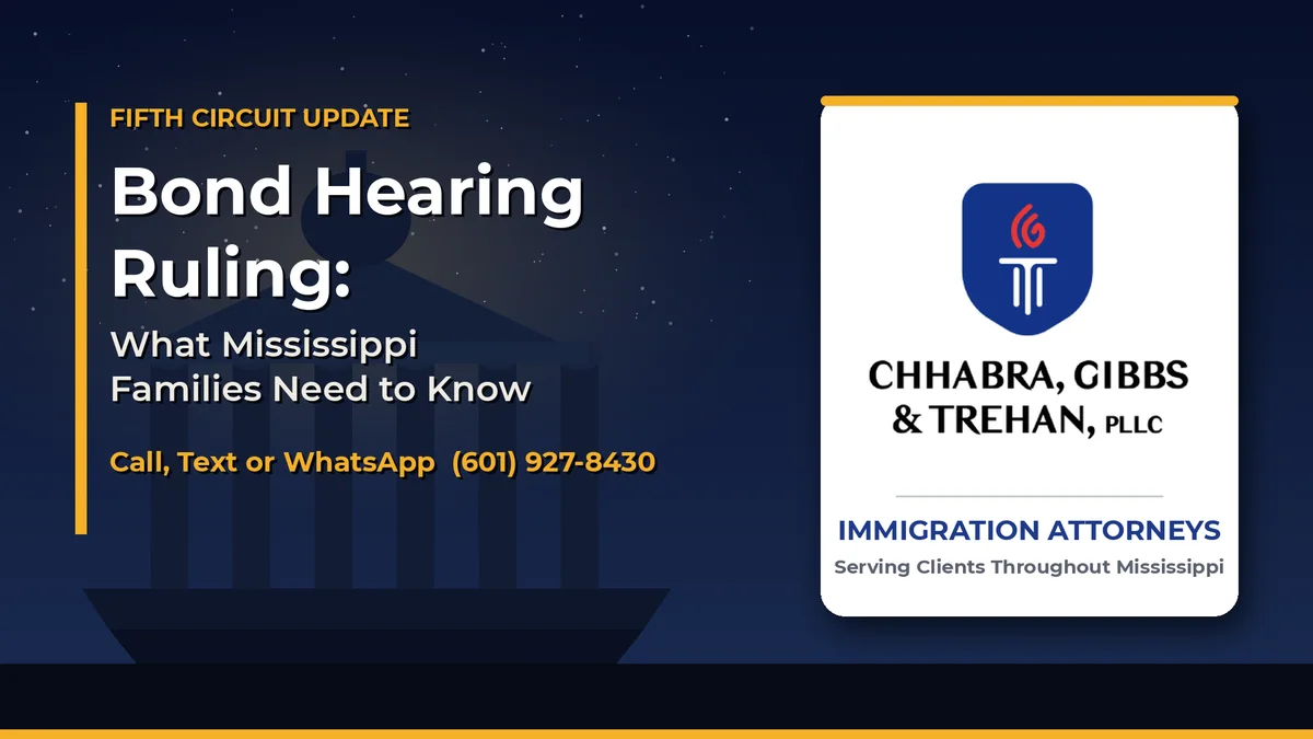 Fifth Circuit Bond Hearing Ruling: What Mississippi Families Need to Know