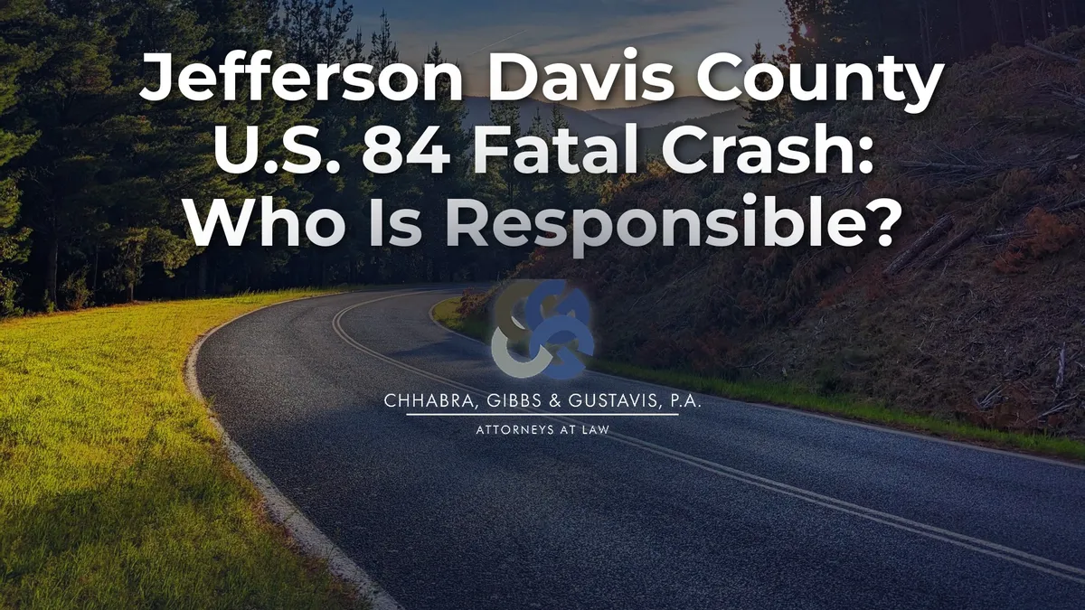 Accidente mortal en la carretera US 84 del condado de Jefferson Davis: ¿Quién es el responsable?