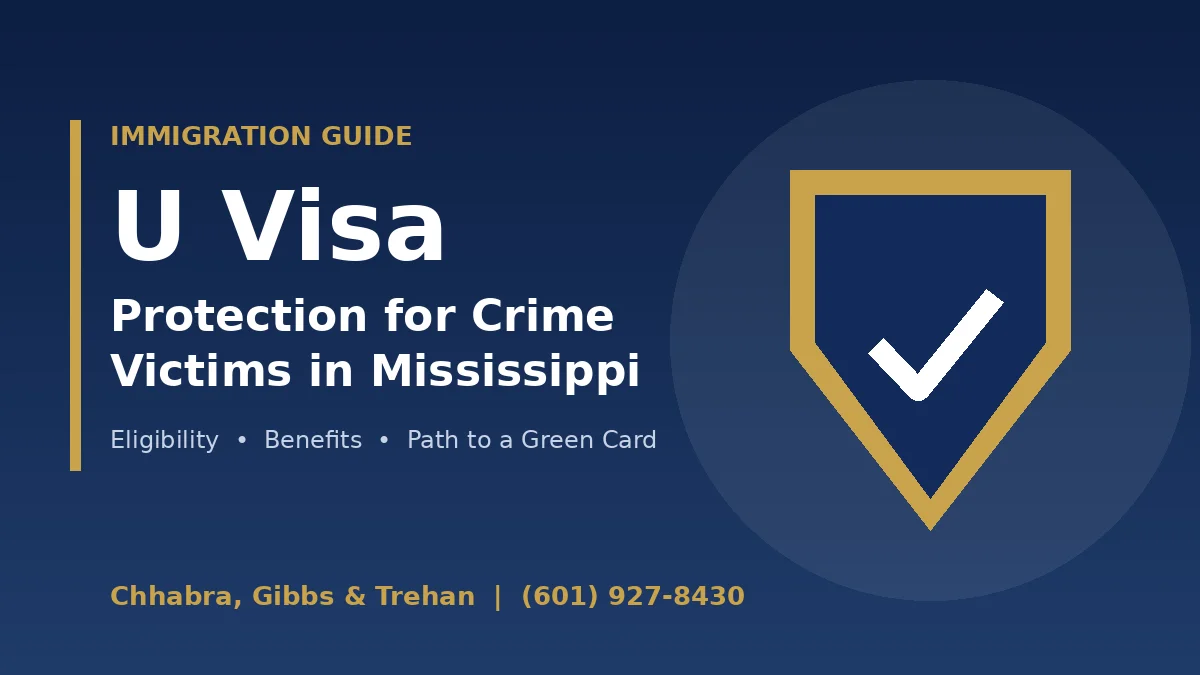 U Visa Protection for Crime Victims: Who Qualifies?